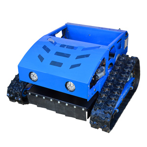 Factory Direct 4-Stroke Cordless Reel Mower DIY Garden Crawler Grass Cutter 224cc Gasoline Lawn Mover Remote Control CE 1000mm - Product Image 4