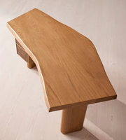 Bureau de direction moderne en bois de noyer avec tiroirs pour ordinateur, idéal pour l'écriture et l'étude