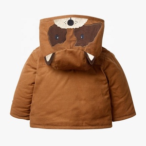 Niños abrigo Príncipe Archie estilo patchwork Procyon Lotor de pana de algodón Qui-cosido chaqueta y abrigo - Product Image 3