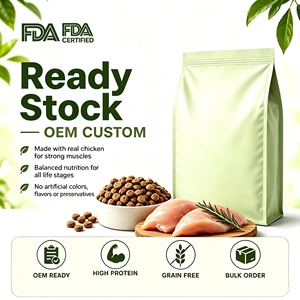 <span class=keywords><strong>Vente</strong></span> en gros OEM Aliments secs pour chiens riches en protéines sans céréales 100% naturels pour toutes les générations Formule pour grandes races Marque privée Direct usine - Product Image 3