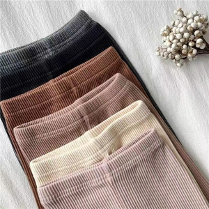 Детские эластичные хлопковые леггинсы - Product Image 4