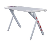 Table d'ordinateur de jeu intelligente en forme de L extensible et personnalisée avec de nouvelles couleurs de conception en option Style technique