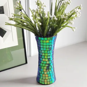 Çiçek vazo modern çiftlik evi dekoratif el yapımı büyük vazo ev dekor için