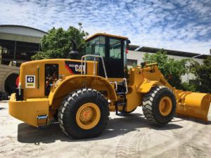 Chargeur sur pneus modèle Caterpillar 966H 2016 utilisé de haute qualité chargeur frontal 5 tonnes moteur à charge nominale de 6 tonnes - Product Image 3