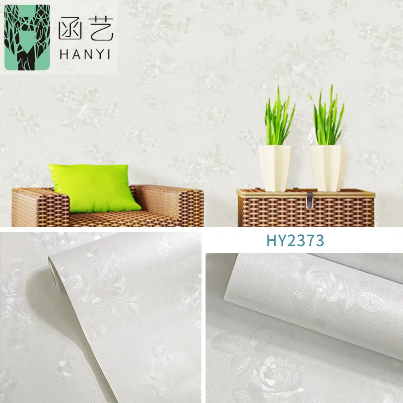 hanyi hot products on amazon vynil wallpaper office decoration 3d hd flower wallpaper