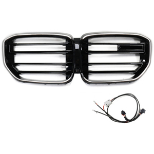 Para BMW F15 X5 14-18 M Estilo Brillo Negro