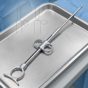 Vente en gros : Instrument manuel EVES Tonsil Snare en acier inoxydable de calibre 25, de qualité médicale, Classe I, pour ORL - Product Image 2