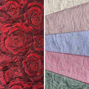 Tissu de vêtement en brocart <span class=keywords><strong>Rosel</strong></span> 185 g/m², couleurs personnalisées, tissu jacquard métallique tissé pour sacs de garçons et de filles, motif teint en fil - Product Image 2