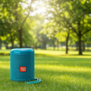 T&G Portable Bluetooth <b>Speaker</b> <b>Mini</b> Wireless Stereo Sound With Carry Strap For Outdoor Use - Product Image 3