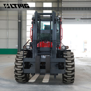 LTMG nueva carretilla elevadora diésel todoterreno 4WD a la venta <span class=keywords><strong>5</strong></span> toneladas 5000kg 4x4 rueda áspera todo terreno carretilla elevadora con neumático sólido opcional - Product Image 4
