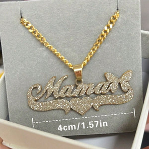 Delicado Collar con Colgante para Mujer, Chapado en Oro PVD de 14k y 18k, Acero Inoxidable 316L, Joyería para el Día de la Madre, Collar para Mamá - Product Image 6