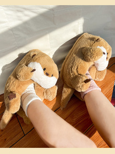 <span class=keywords><strong>Pantofole</strong></span> per animali <span class=keywords><strong>da</strong></span> interno sempre graziose invernali per la casa <span class=keywords><strong>pantofole</strong></span> per lontra di <span class=keywords><strong>mare</strong></span> in peluche per adulti Unisex - Product Image 2