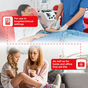 Almofada de preparação para cotonete de isopropil-álcool 70% estéril de grau médico descartável embalada individualmente - Product Image 6