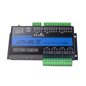 Contrôleur intelligent BSSY GP4-WLTE 4G GSM SMS APP avec contrôle RS485, 4 canaux d'entrées analogiques 4-20mA, sorties relais 10A - Product Image 1