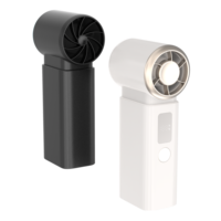 Bestseller 5000mAh 2-in-1 Powerbank-Ventilator 4-stufig Einstellbarer Mini-Handventilator Ladegerät Notfall-Powerbank für Büronutzung