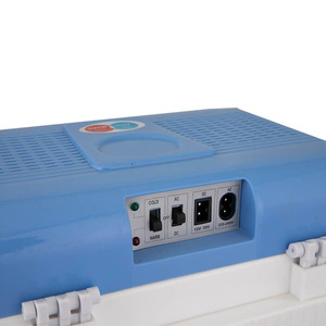 Réfrigérateur portable pour voiture, semi-conducteur, capacité 20L, matériau ABS, 12V 220V, refroidisseur/chauffe-eau pour véhicule, maison et voyage - Product Image 6