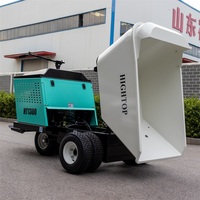 Mini-Lader mit hydraulischem Schubkarren-Kipper Beton Power Buggy Mini dumper 1 Jahr Garantie
