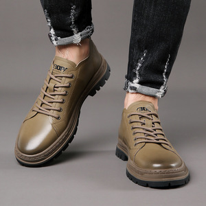 รองเท้าบูทหุ้มข้อต่ำสำหรับผู้ชายชิโลวาพื้นรองเท้ายางระบายอากาศได้ดีรองเท้าทำงานลำลองสไตล์ลำลอง - Product Image 4