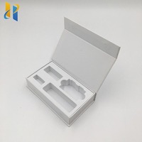 Boîte cadeau en carton magnétique imperméable pour perruque, extensions de cheveux, rembourrage protecteur en mousse EPE/EPS, non toxique, écologique, personnalisable