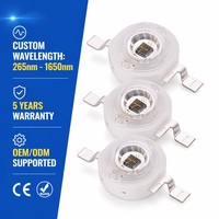 Perle LED IR haute puissance à haute luminosité 1050nm 1070nm 1550nm pour la détection de gaz infrarouge