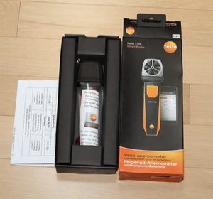 Anemómetro de Vane Testo Original High 510i 410i con Sonda Inteligente Inalámbrica 0560 1410 para Medición de Viento - Product Image 5
