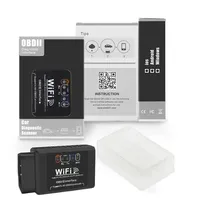 Escáner OBD2 WIFI ELM327 V 1.5 para iPhone IOS /Android Auto OBDII OBD 2 ODB II ELM 327 V1.5 WI-FI Lector de Códigos Herramienta de Diagnóstico
