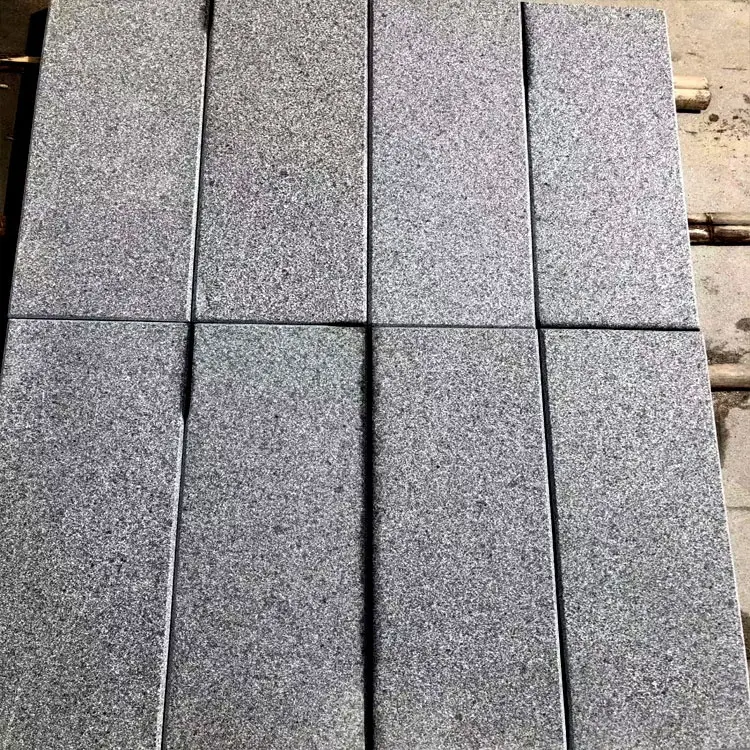 Modern Dark Naturel Grey Granite G654 dunkelgraue Granitplatte Außen fliesen für den Wohnungs-oder Außenbereich