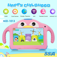 Cổ Phiếu Lớn 7 Inch Trẻ Em Android Máy Tính Bảng Pc Dual Camera 8GB 1024*600 Tab Pc Cho Bé Kids Tablet Quad Core WiFi Tablet