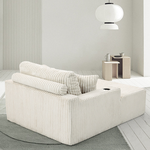 Sofa Lightweight Compressed Sofa <b>Bed</b> Boneless Design for Living Room and Small Room Upholstered Sofa <b>Bed</b> with Cup Holders - Product Image 3