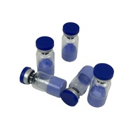 GHK-Cu Bubuk Liofilisasi Biru Perbaikan Peptida Tembaga Bahan Kosmetik