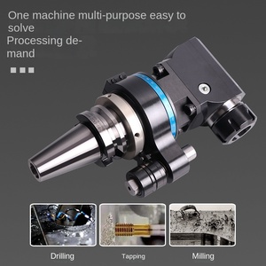 Centro di lavorazione BT50-ER32 BT40 personalizzabile con testa ad angolo retto 90 gradi testa di fresatura laterale per l'elaborazione del supporto OEM - Product Image 4