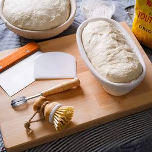 Maison indonésienne pâte aigre pain cuisson <span class=keywords><strong>artisan</strong></span> populaire ovale métal pain bol Anti-contrefaçon rotin matériel pâte fouet - Product Image 1