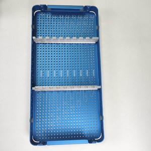 กล่องฆ่าเชื้อสำหรับเครื่องมือผ่าตัดกระดูกและข้อทางการแพทย์ทำจากสแตนเลส ขายดี สำหรับตะปูตรึงกระดูกต้นขา - Product Image 5