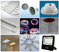 2835 Smd High Lumens CRI 95 Spectre Complet Haute Tension Led 0.2w 0.5w 1w 3w 6v 9v 18v 2700k-7000k Carte Pcb Led Puce