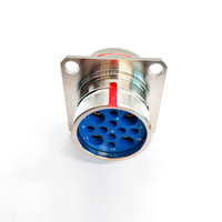 Connecteur circulaire 12 broches haute densité Push-Pull autobloquant avec clé anti-erreur de branchement