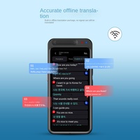 Dispositif de traduction linguistique intelligent Z6 Mini, 138 langues, traduction vocale portable en ligne, apprentissage professionnel, voyages, écran tactile de 4,1 pouces