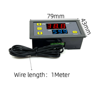 Mini régulateur de température numérique W3230 12V 24V 220V, thermostat, régulateur de chauffage et de refroidissement, thermorégulateur avec capteur