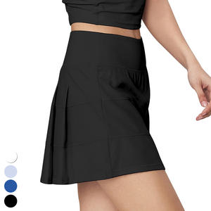 กระโปรงออกกำลังกายสั้น2 in 1สำหรับผู้หญิงเสื้อผ้าลำลองผู้หญิงซ่อนเร้นความจุมากกระโปรงออกกำลังกายเทนนิสโยคะ - Product Image 4