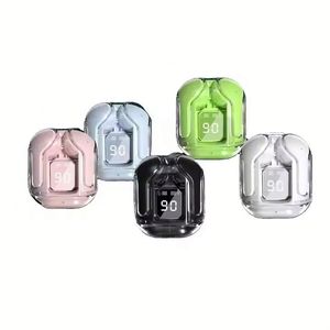 หูฟัง TWS แบบใส่ในหู รุ่น Buds 2024 โปร่งใส สำหรับเล่นกีฬา หูฟังไร้สายแบบ True Wireless TWS สำหรับเล่นเกมส์ - Product Image 1