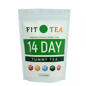 Thé aux roses OEM, détoxifiant 14 jours, thé aux herbes biologiques pour perdre du poids, sachets de thé avec graines de Moringa, Cassia et Mûre - 28 sachets/boîte - Product Image 1