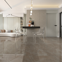 Carreaux de sol en porcelaine 1200x600, carreaux de céramique Porcelanato 60x120 marron, livraison directe usine par conteneur