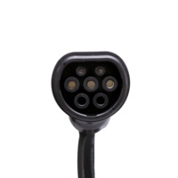 Offre Spéciale TOFU Type 2 EV prise de charge 32A 16A femelle sortie rangées broches nouveau connecteur de charge 3 phases pour véhicules électriques