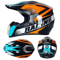 Casque de motocross tout-terrain homologué DOT, coque en ABS durable, équipement de protection pour moto