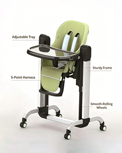<span class=keywords><strong>Chaise</strong></span> haute multifonctionnelle 3 en 1 réglable en hauteur sur 6 positions, <span class=keywords><strong>chaise</strong></span> haute pour bébé, <span class=keywords><strong>chaise</strong></span> haute à bascule pour bébé - Product Image 5