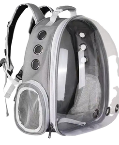 Grosir bernapas transparan hewan peliharaan kucing anjing pembawa perjalanan keranjang tas ransel - Product Image 1
