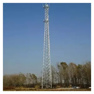 Telecommunication 2024 Most Popular Telecom Tower Price Telecom Monopole Tower Telecommunication Towers Accessories