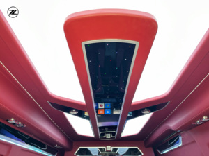 Exportation complète de véhicules Hiace |   7 places, intérieur rouge luxueux, essence, automatique, sièges en cuir, phares LED R16, 360 <span class=keywords><strong>Van</strong></span> - Product Image 5