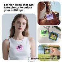 Nouvelle caméra à écran tactile M15, mini caméra photo et vidéo portable pour étudiants, voyages, enfants, mode rafale avec carte TF