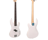 High Quality 4-String Bass Guitar Factory Price 34" Scale Gloss Finish Musical Instrument Supplier Fast Shipping for Retailers