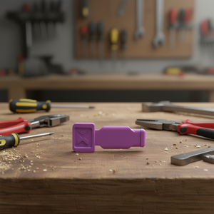 ColorCode <b>Clip</b> Purple 10 Pieces Plier Accessory - Product Image 2